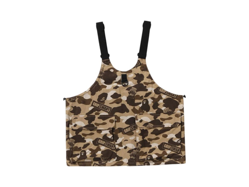 BAPE x Grip Swany GR Camo Fireproof Gear Bag Vest Beige