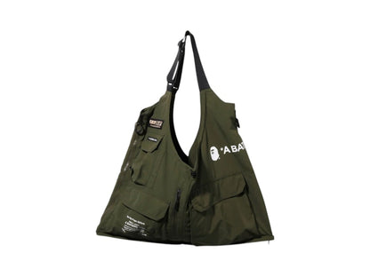 BAPE x Grip Swany Gear Bag Vest Green