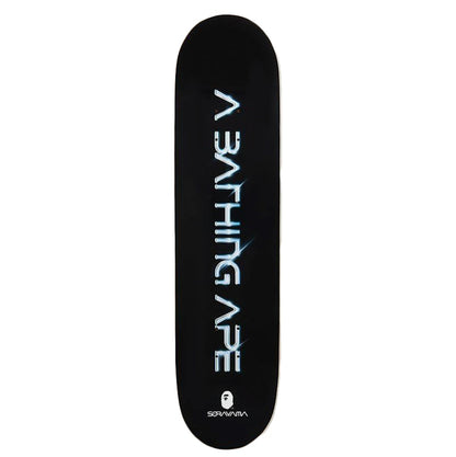 BAPE x Hajime Sorayama Camo Skateboard Deck Gold