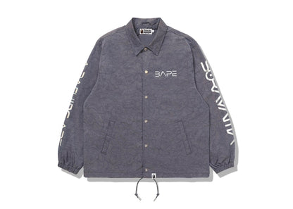 BAPE x Hajime Sorayama Shark Coach Jacket Grey
