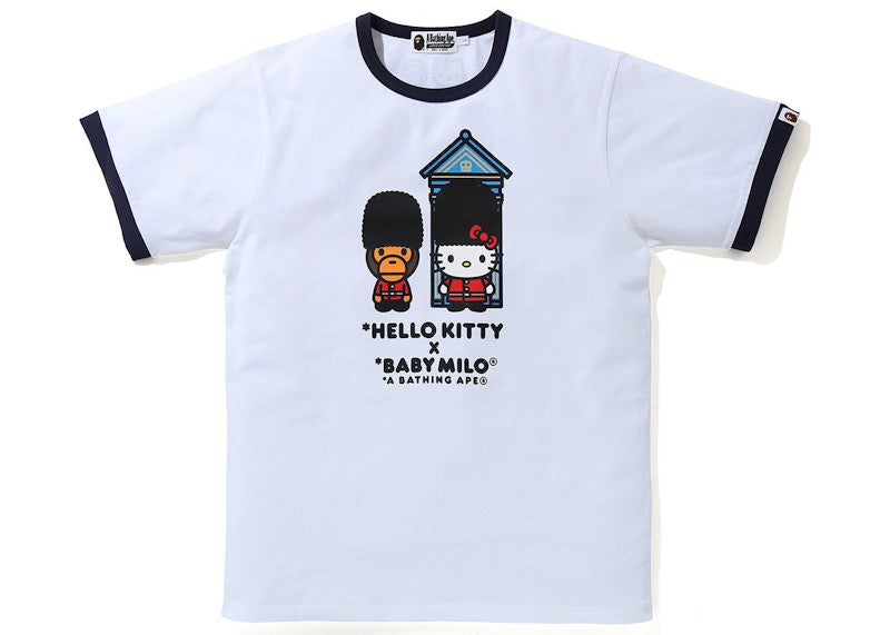 BAPE x Hello Kitty Baby Milo London Trim Tee Navy