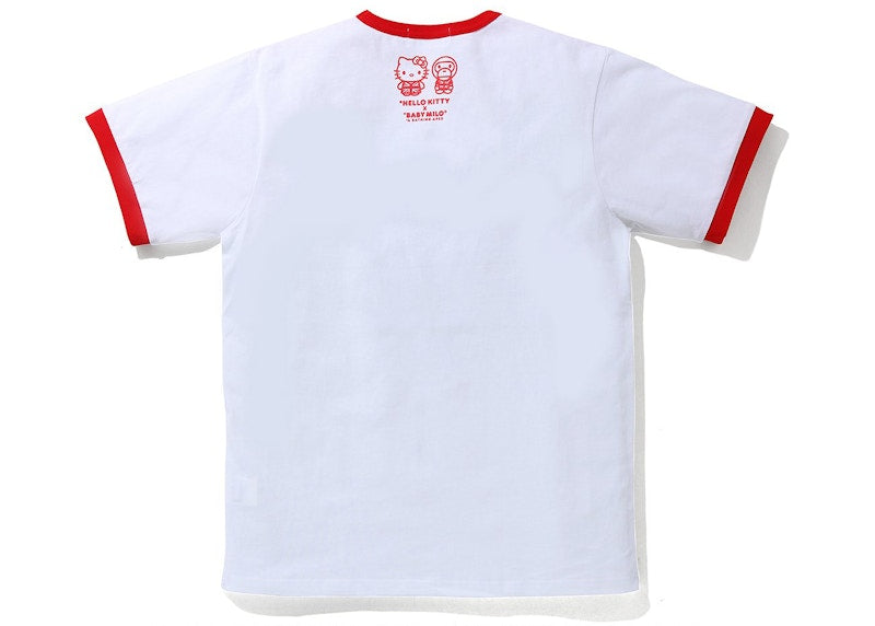 BAPE x Hello Kitty Baby Milo London Trim Tee Red