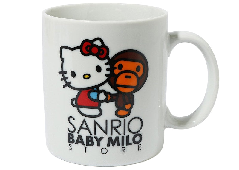 BAPE x Hello Kitty Baby Milo Mug Cup White
