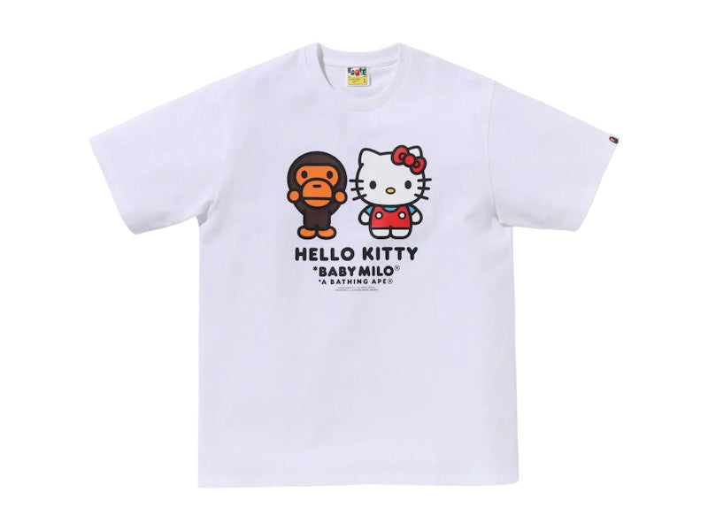BAPE x Hello Kitty Baby Milo Tee White