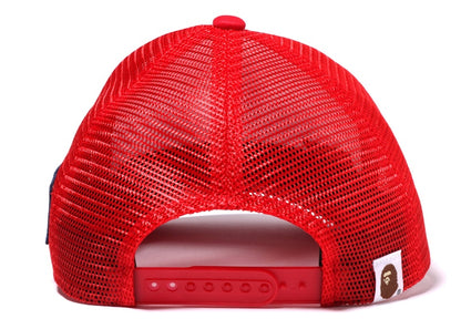 BAPE x Hot Wheels Mesh Cap Red