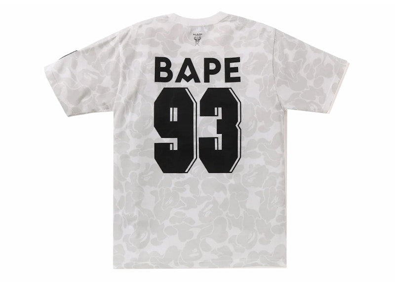 BAPE x Inter Miami CF Camo Tee White