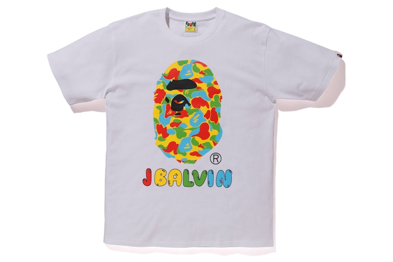 BAPE x J Balvin Tee White