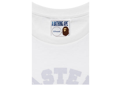 BAPE x JJJJound College Tee White