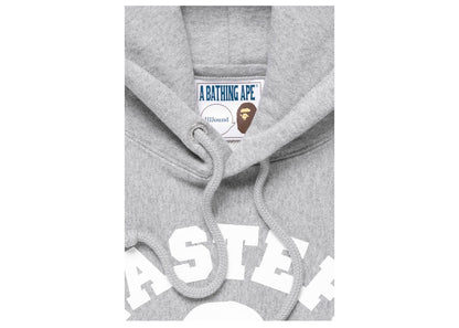 BAPE x JJJJound Relaxed Classic College Pullover Hoodie Gray