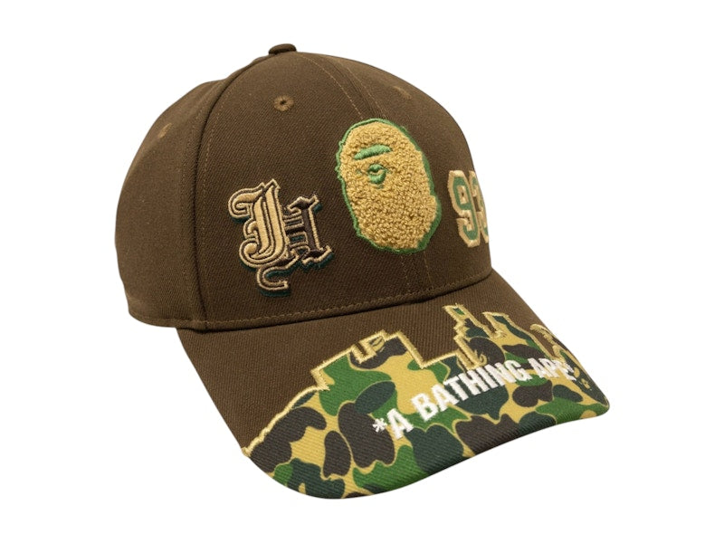 BAPE x Jeff Hamilton Hat Brown