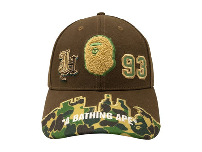 BAPE x Jeff Hamilton Hat Brown