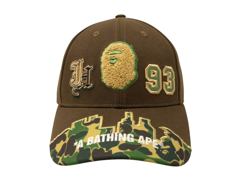 BAPE x Jeff Hamilton Hat Brown