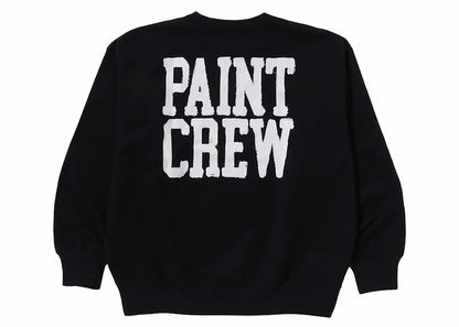 BAPE x Joshua Vides Ape Head Crewneck Black