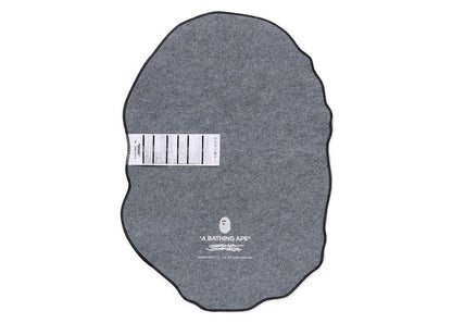 BAPE x Joshua Vides Ape Head Rug Black