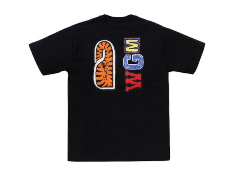 BAPE x Joshua Vides Milo Shark Tee Black