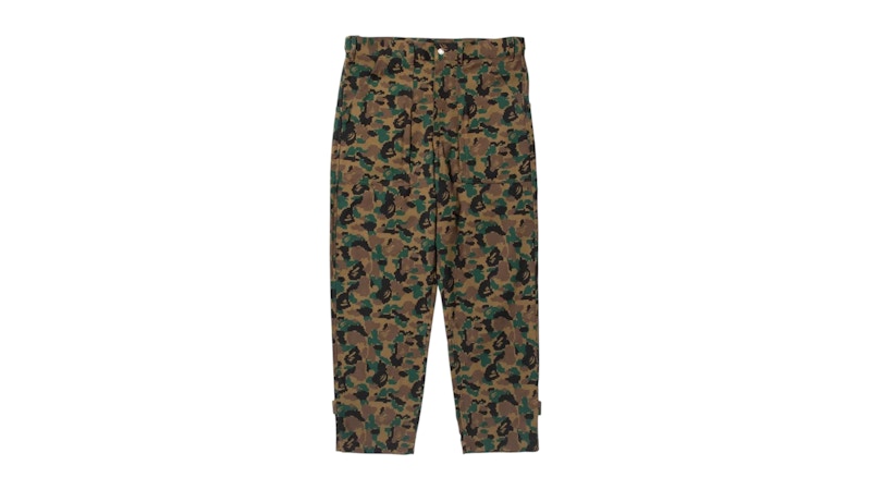 BAPE x Kazuki Kuraishi Pixelate Camo Tactical Pants Green