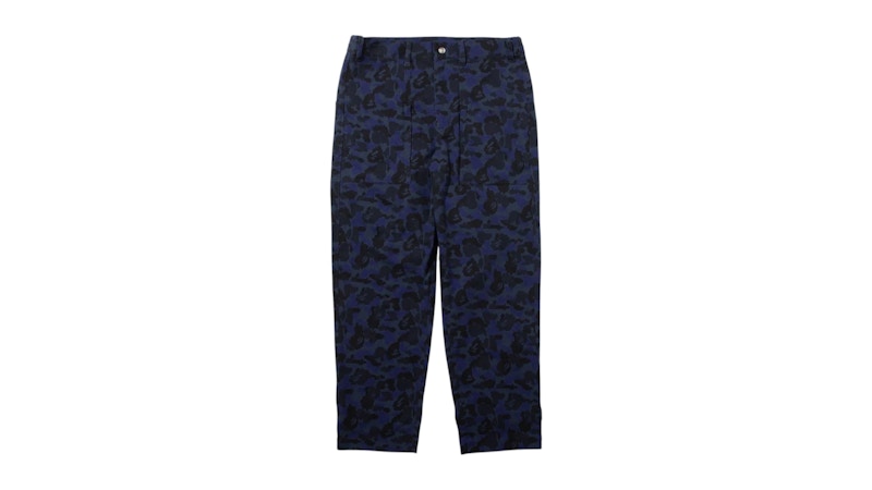 BAPE x Kazuki Kuraishi Pixelate Camo Tactical Pants Navy