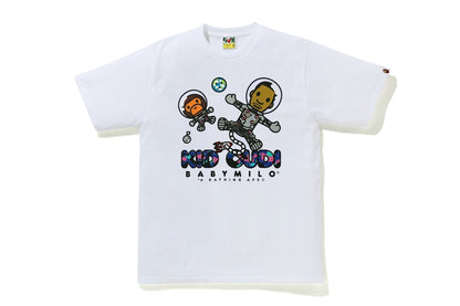 BAPE x Kid Cudi Baby Milo Moon Man Tee White
