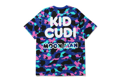 BAPE x Kid Cudi Camo Tee Multi