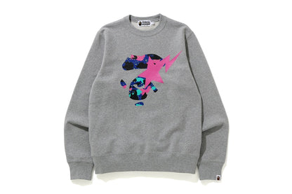 BAPE x Kid Cudi Crewneck Gray