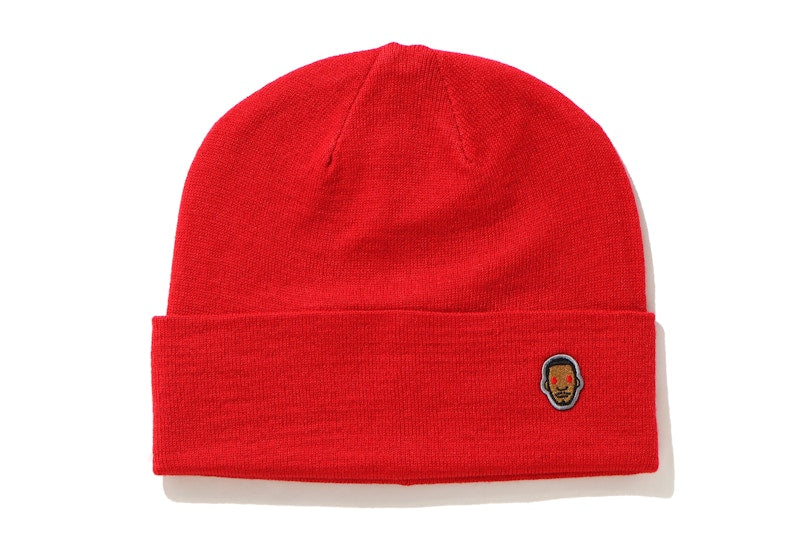 BAPE x Kid Cudi Knit Cap Red