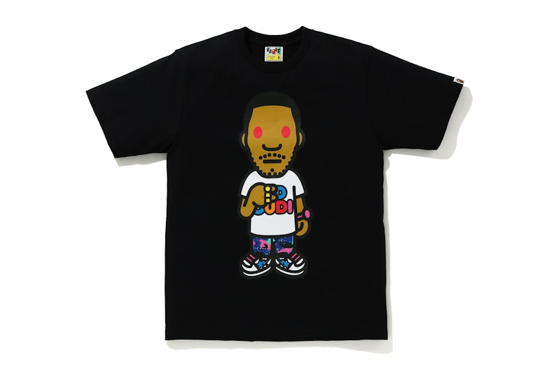 BAPE x Kid Cudi Tee Black