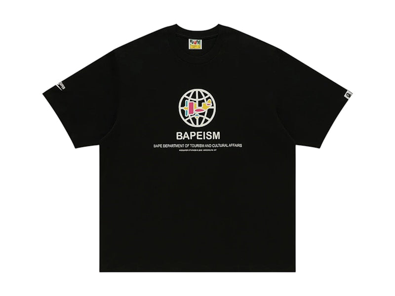 BAPE x KidSuper Bapeism Logo Tee Black