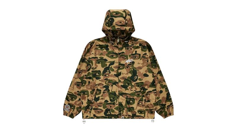 BAPE x KidSuper Camo Lightweight Jacket Green
