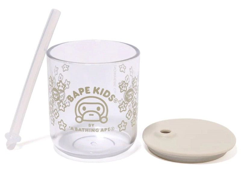 BAPE x Kinto Baby Milo Straw Cup Ivory