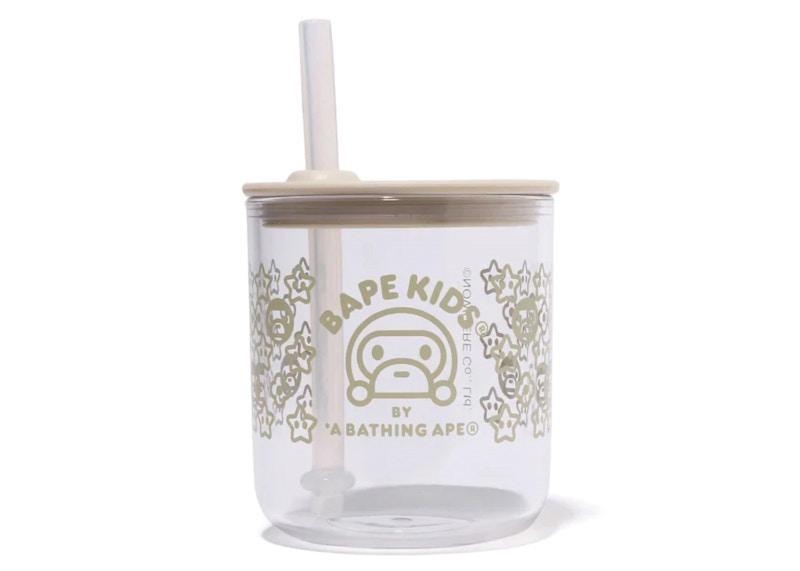 BAPE x Kinto Baby Milo Straw Cup Ivory