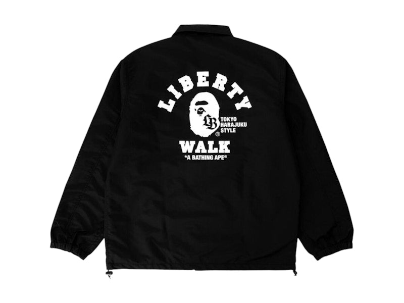 BAPE x LBWK Coach Jacket Black