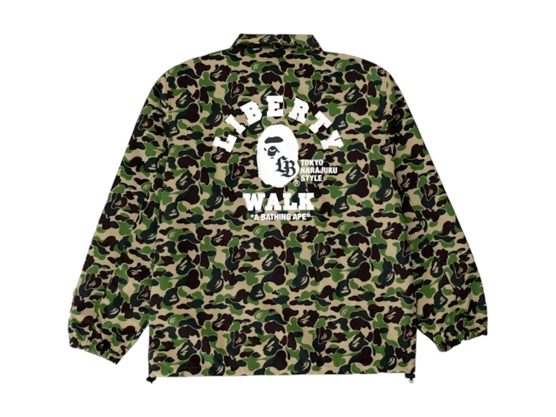 BAPE x LBWK Coach Jacket Camo