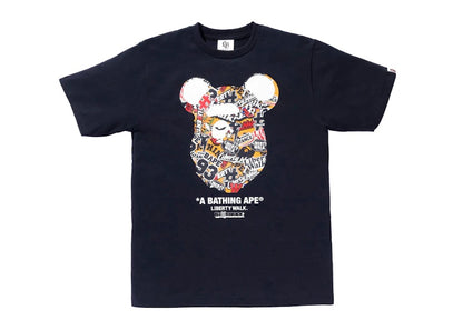BAPE x LBWK Medicom Toy BE@R Tee Black
