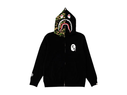 BAPE x LBWK S15 Shark Full Zip Hoodie Black