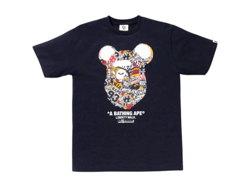 BAPE x LBWK x Medicom Toy BE@R Tee Black