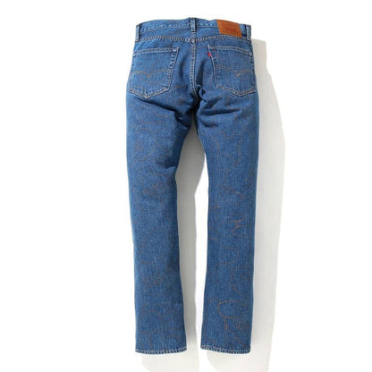 BAPE x Levi's Camo 501 93 Model (Japan Exclusive) Light Indigo