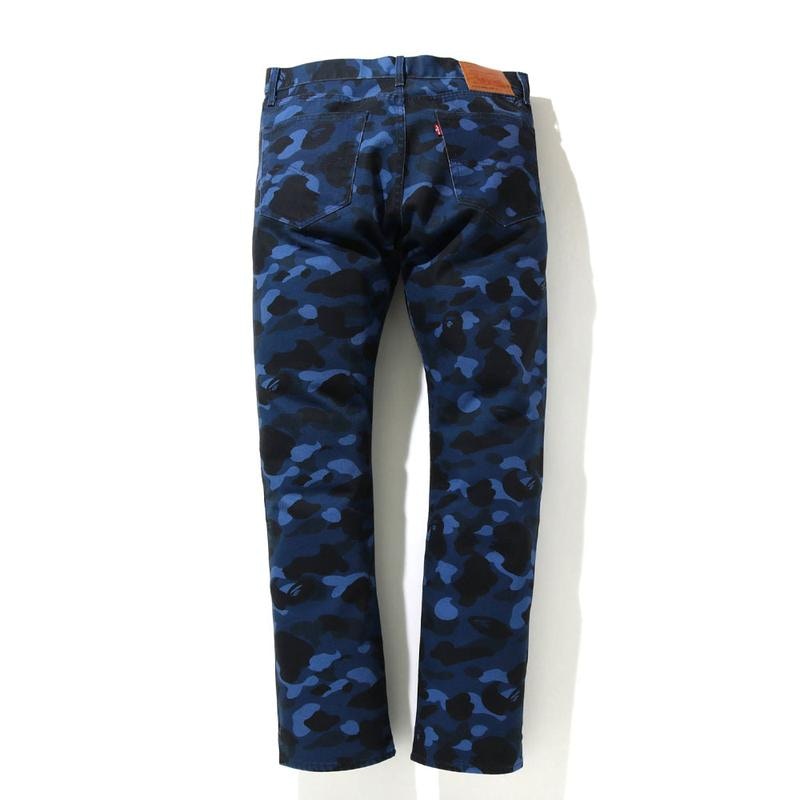 BAPE x Levi's Color Camo 501 93 Model (Asia Exclusive) Navy