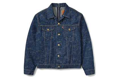 BAPE x Levi's Jean Jacket Blue