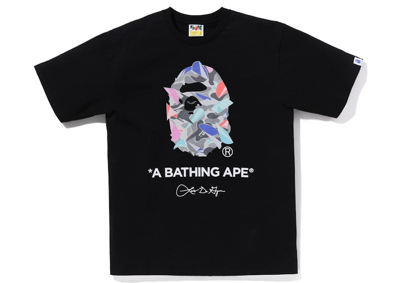 BAPE x Louis De Guzman Ape Head Tee Black