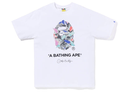 BAPE x Louis De Guzman Ape Head Tee White