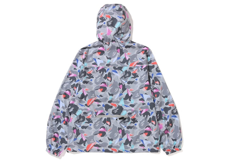 BAPE x Louis De Guzman LDG Camo Packable Jacket Grey