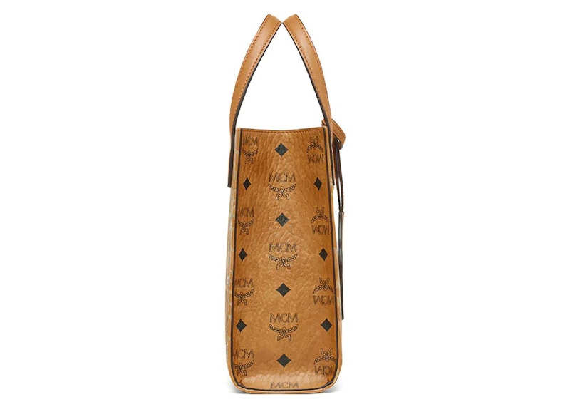 BAPE x MCM Mini Tote Bag Beige