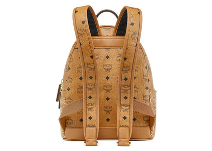 BAPE x MCM Stark Lunar New Year Visetos Daypack Beige