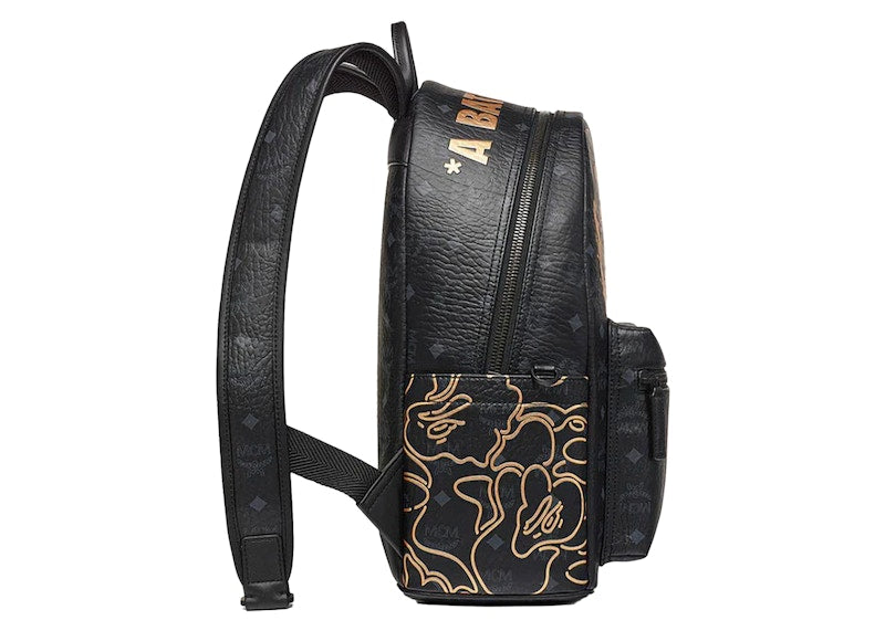 BAPE x MCM Stark Lunar New Year Visetos Daypack Black