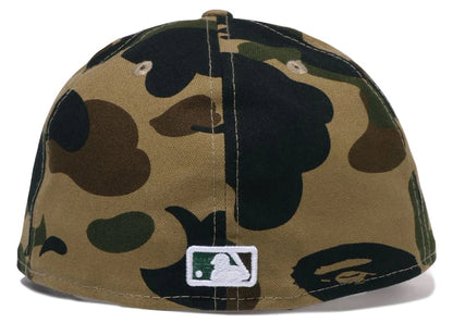BAPE x MLB New Era Angels 59Fifty Fitted Cap Green