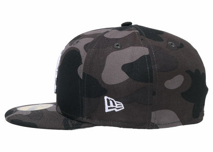 BAPE x MLB New Era White Sox 59Fifty Fitted Cap Black