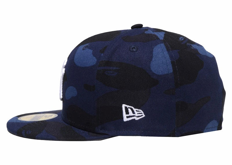 BAPE x MLB New Era Yankees 59Fifty Fitted Cap Navy