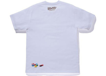 BAPE x M&M's Ape Head Tee White