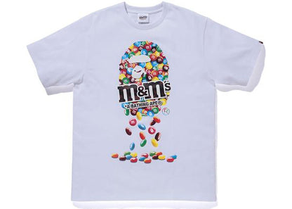 BAPE x M&M's Ape Head Tee White