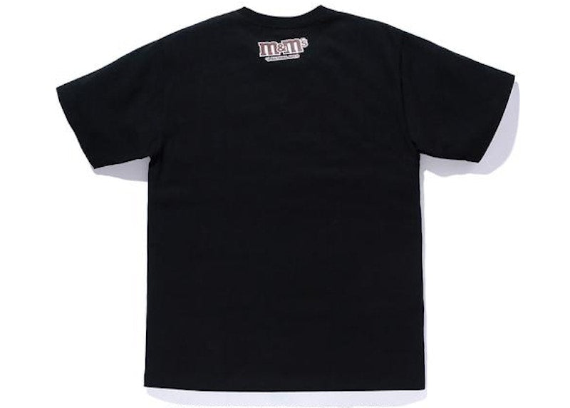 BAPE x M&M's College Tee Black